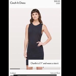 Lululemon Cinch It Dress